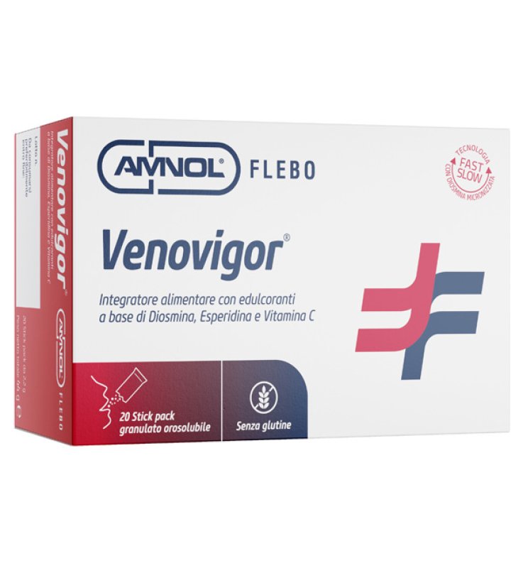 VENOVIGOR 20 STICK PACK GRANULATO OROSOLUBILE VENOVIGOR 20 STICK PACK GRANULATO OROSOLUBILE