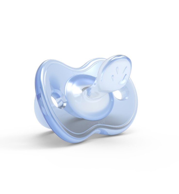 NUVITA ORTOHOSOFT SUCCHIETTO CON TETTARELLA ORTODONTICA BLU