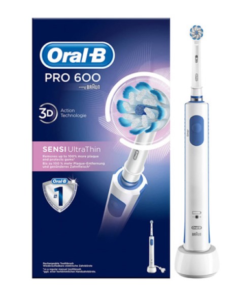 SPAZZOLINO ELETTRICO ORAL B 600 PRO ULTRATHIN