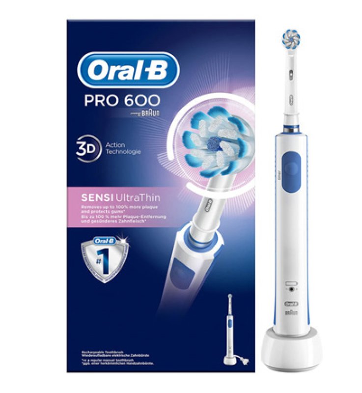 SPAZZOLINO ELETTRICO ORAL B 600 PRO ULTRATHIN