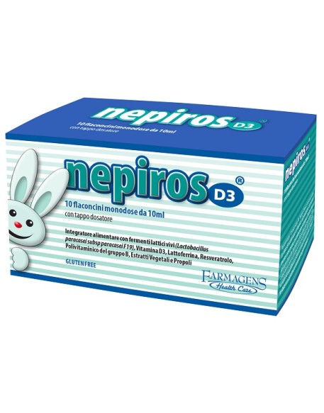 NEPIROS D3 10 FLANCONCINI DA 10 ML