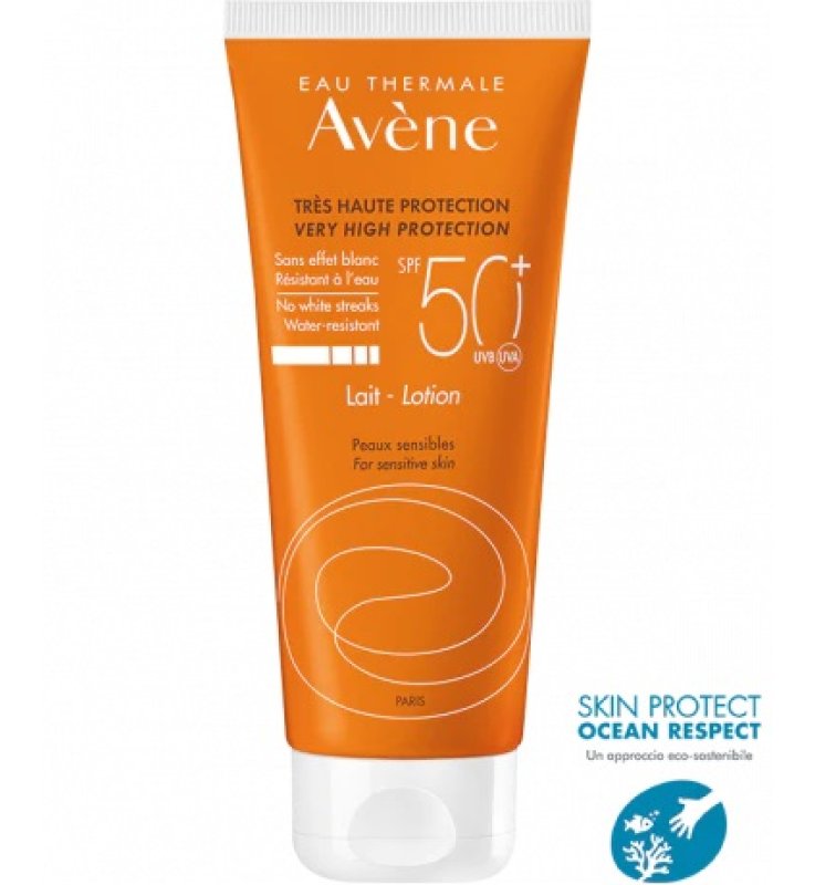 EAU THERMALE AVENE SOLARE LATTE SPF50+ 100 ML NUOVA FORMULA