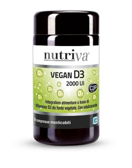 NUTRIVA VEGAN D3 60 COMPRESSE 2000 UI