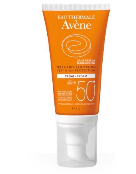 AVENE SOLARE CREMA SPF 50+ SENZA PROFUMO 50 ML