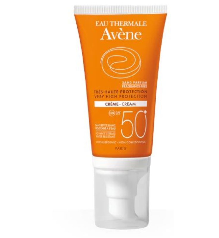 AVENE SOLARE CREMA SPF 50+ SENZA PROFUMO 50 ML