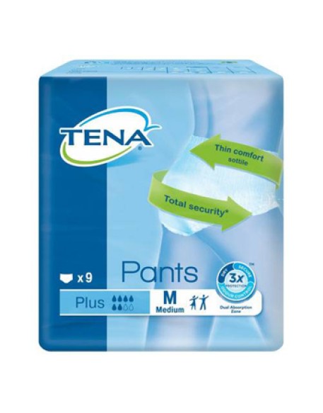 TENA PANTS PLUS PANN M 9P 2533<