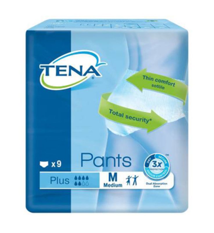 TENA PANTS PLUS PANN M 9P 2533<