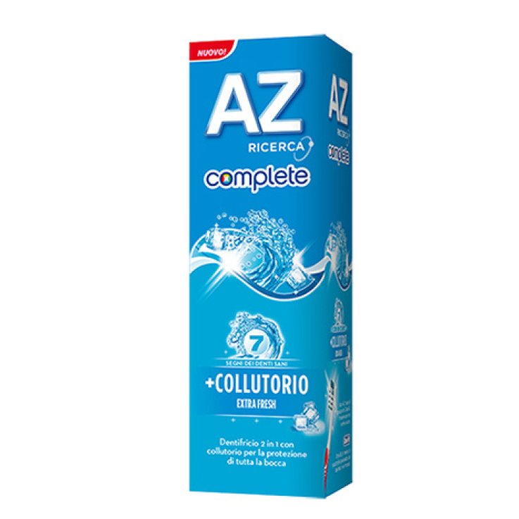 DENTIFRICIO AZ COMPLETE EXTRA FRESH + COLLUTORIO 75 ML DENTIFRICIO AZ COMPLETE EXTRA FRESH + COLLUTORIO 75 ML