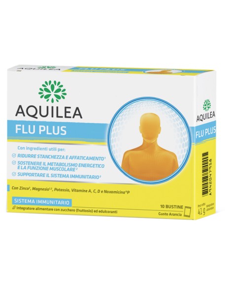 AQUILEA FLU PLUS 10 BUSTINE