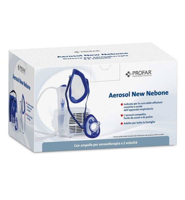 PROFAR APPARECCHIO PER AEROSOL NEW NEBONE RF7 PROFAR APPARECCHIO PER AEROSOL NEW NEBONE RF7