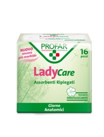 LADYCARE ASSORBENTI GIORNO ANATOMICO 16 PEZZI PROFAR