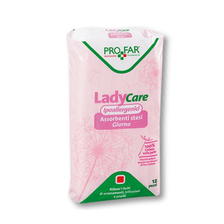 LADYCARE ASSORBENTI IPOALLERGENICI GIORNO 12 PEZZI PROFAR LADYCARE ASSORBENTI IPOALLERGENICI GIORNO 12 PEZZI PROFAR