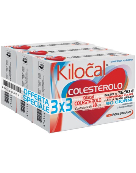 KILOCAL COLESTEROLO 30 COMPRESSE