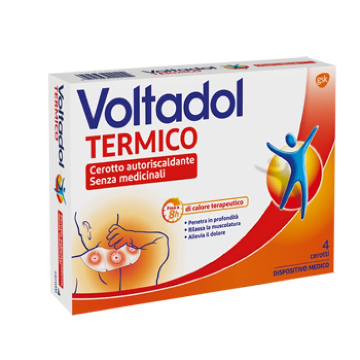 VOLTADOL TERMICO CEROTTO TERMICO 4 PEZZI VOLTADOL TERMICO CEROTTO TERMICO 4 PEZZI