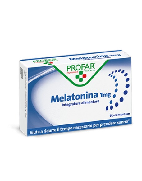 MELATONINA 1 MG 60 COMPRESSE PROFAR