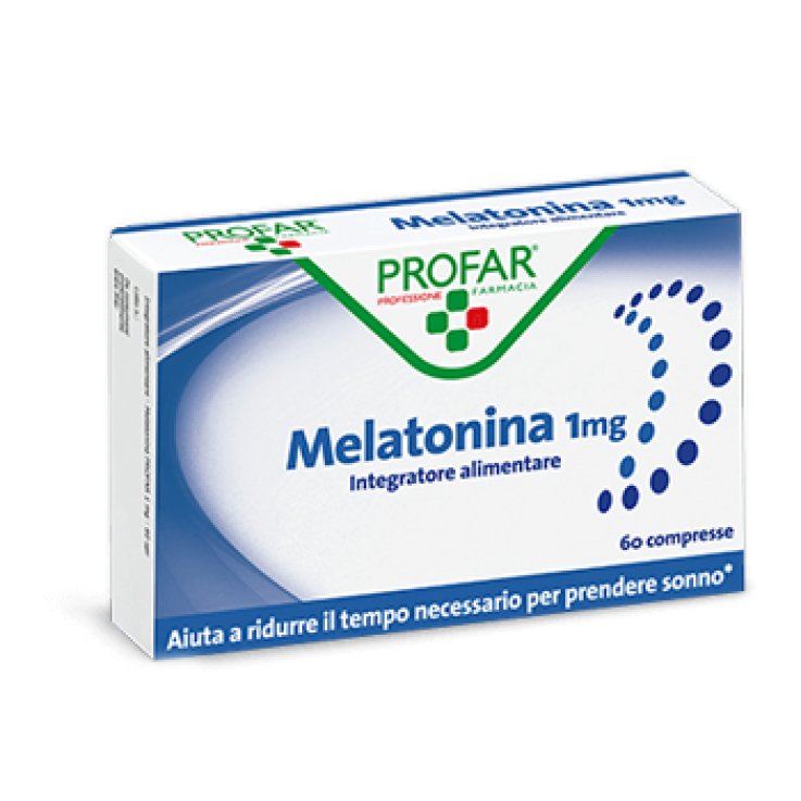 MELATONINA 1 MG 60 COMPRESSE PROFAR MELATONINA 1 MG 60 COMPRESSE PROFAR