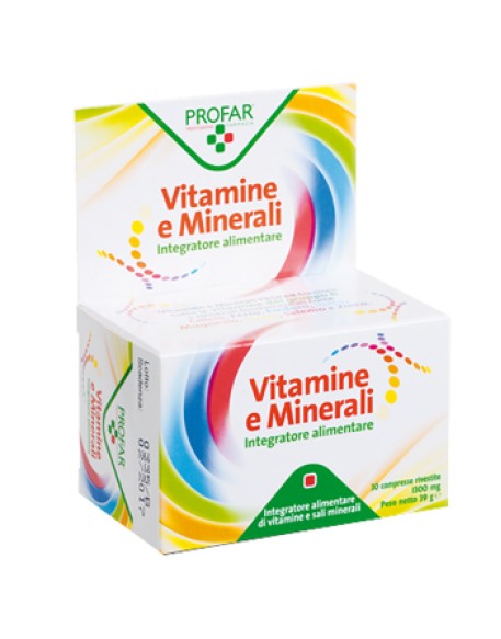 PROFAR VITAMINE MINERALI 30 COMPRESSE