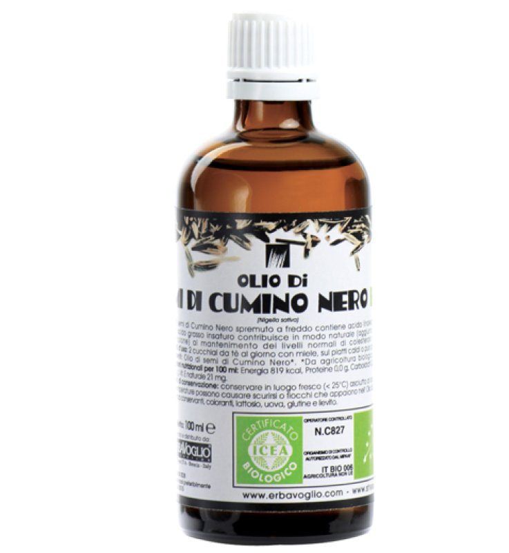 OLIO SEMI CUMINO NERO BIO ERBAVO OLIO SEMI CUMINO NERO BIO ERBAVO