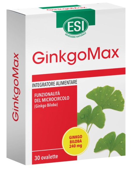 ESI GINKGOMAX MEMORY 30 OVALETTE