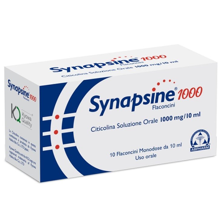 SYNAPSINE 1000 10 FLACONCINI 10 ML SYNAPSINE 1000 10 FLACONCINI 10 ML