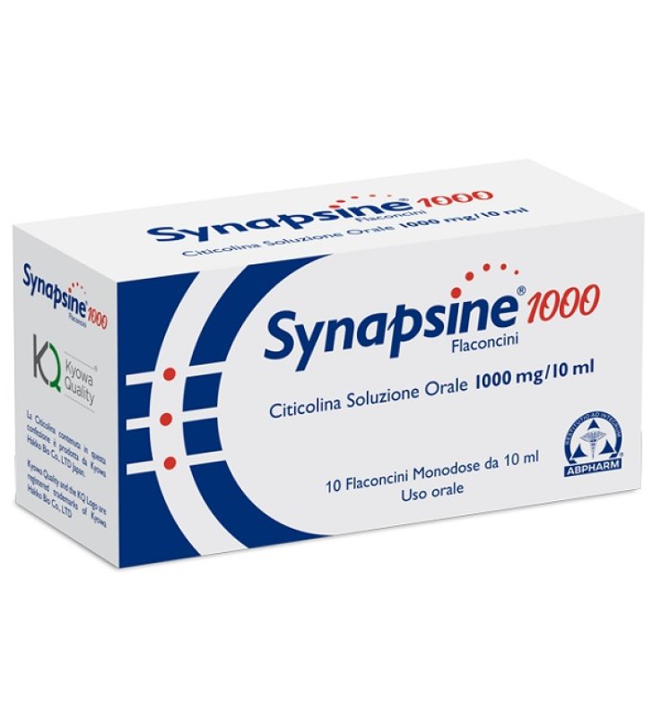 SYNAPSINE 1000 10 FLACONCINI 10 ML