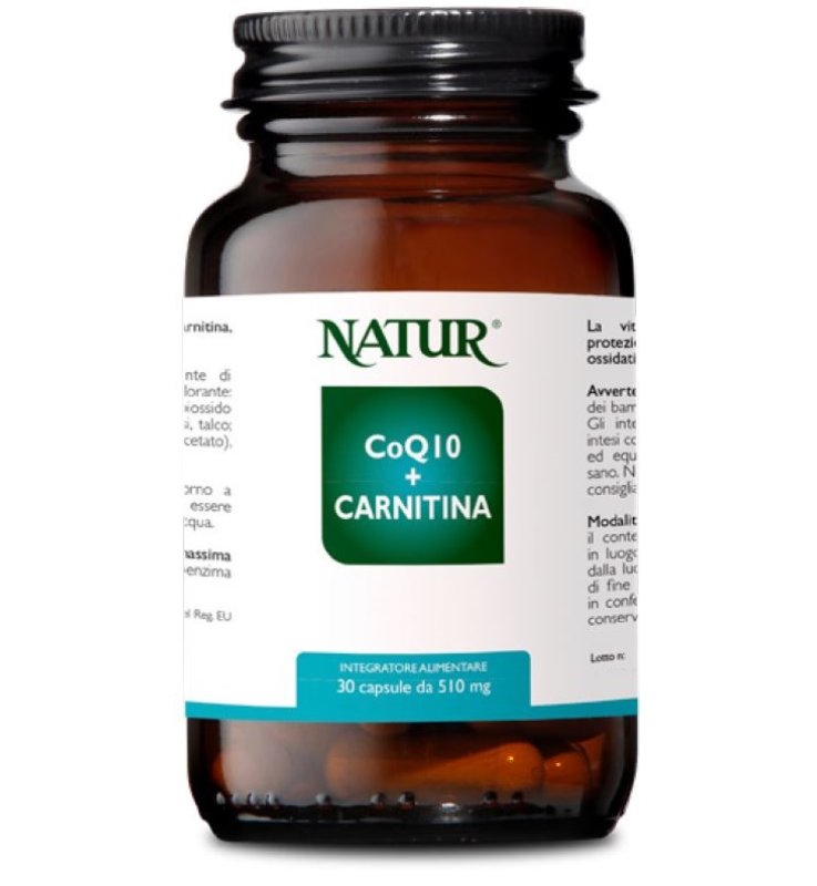 COQ10+CARNITINA 30 CAPSULE