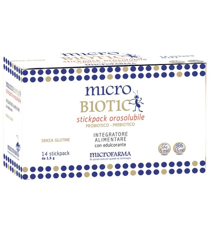 MICROBIOTIC Stk Pack 14 Bust. MICROBIOTIC Stk Pack 14 Bust.