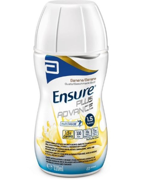 ENSURE PLUS ADVANCE BANANA 4 BOTTIGLIE DA 220 ML