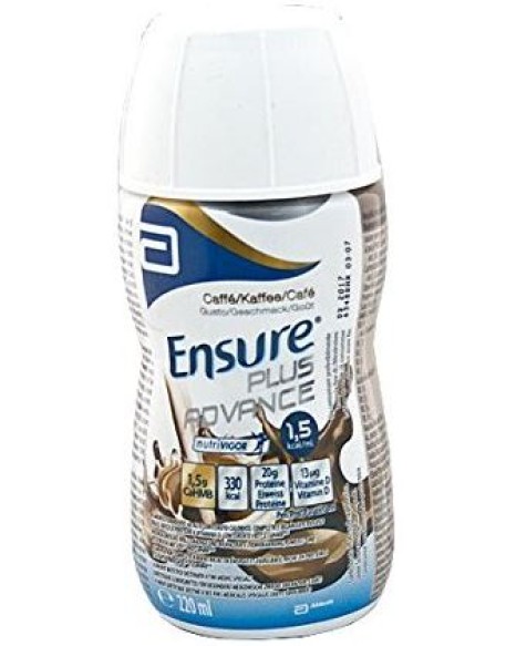 ENSURE PLUS ADVANCE CAFFE' 4 BOTTIGLIE DA 220 ML