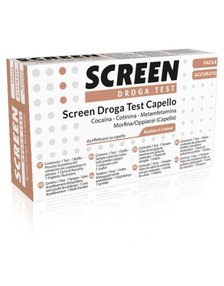 SCREEN DROGA TEST CAPELLO