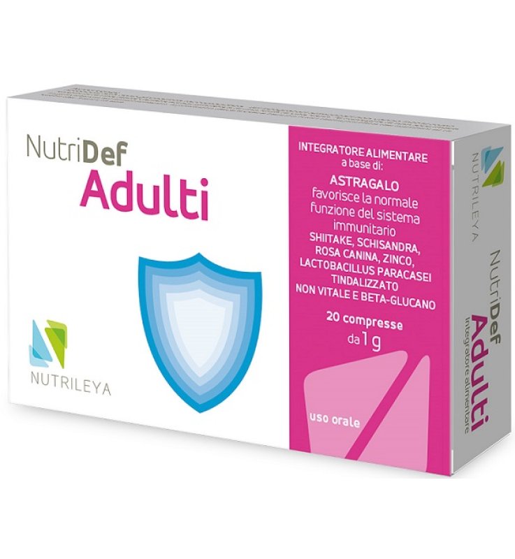 NUTRIDEF ADULTI 20 COMPRESSE