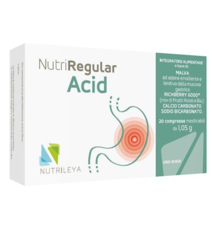 NUTRIREGULAR ACID 20CPR MAST