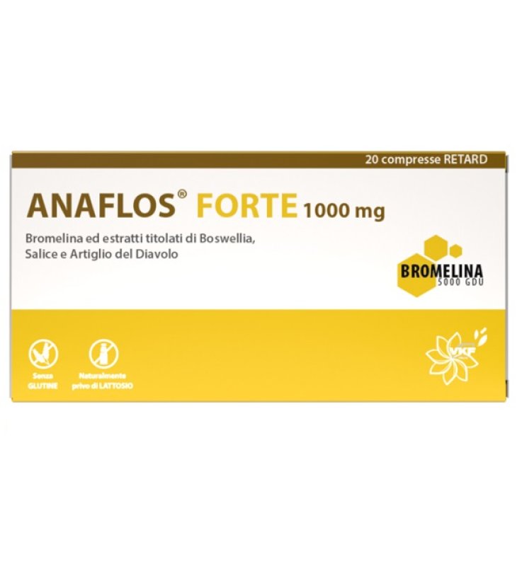 ANAFLOS FORTE 20 COMPRESSE ANAFLOS FORTE 20 COMPRESSE