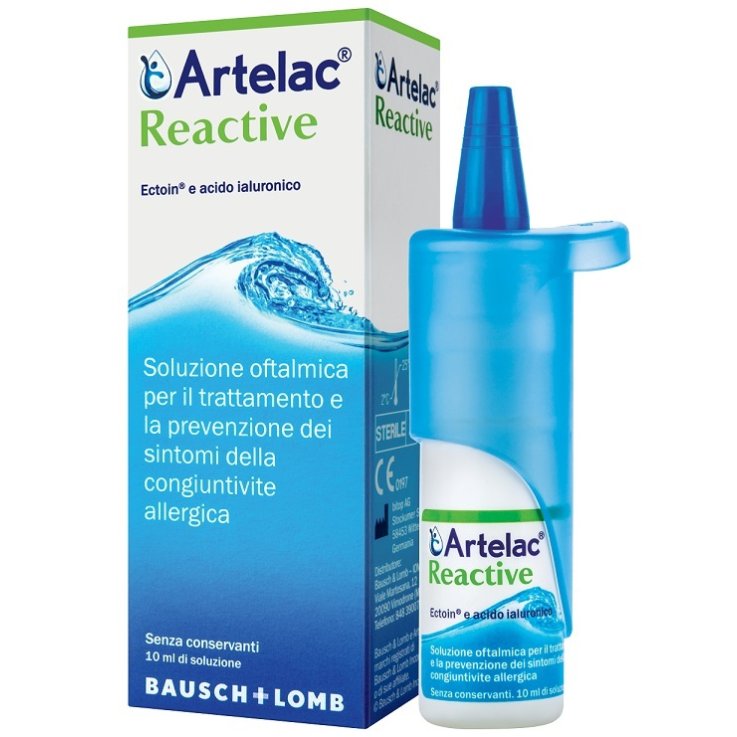 ARTELAC REACTIVE SOLUZIONE OFTALMICA MULTIDOSE FLACONE 10 ML ARTELAC REACTIVE SOLUZIONE OFTALMICA MULTIDOSE FLACONE 10 ML