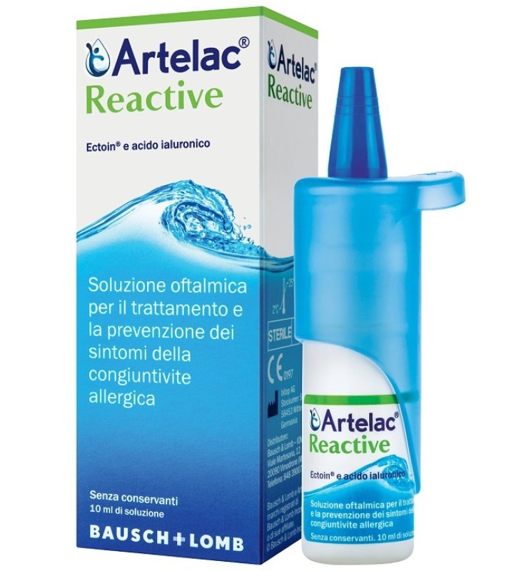 ARTELAC REACTIVE SOLUZIONE OFTALMICA MULTIDOSE FLACONE 10 ML
