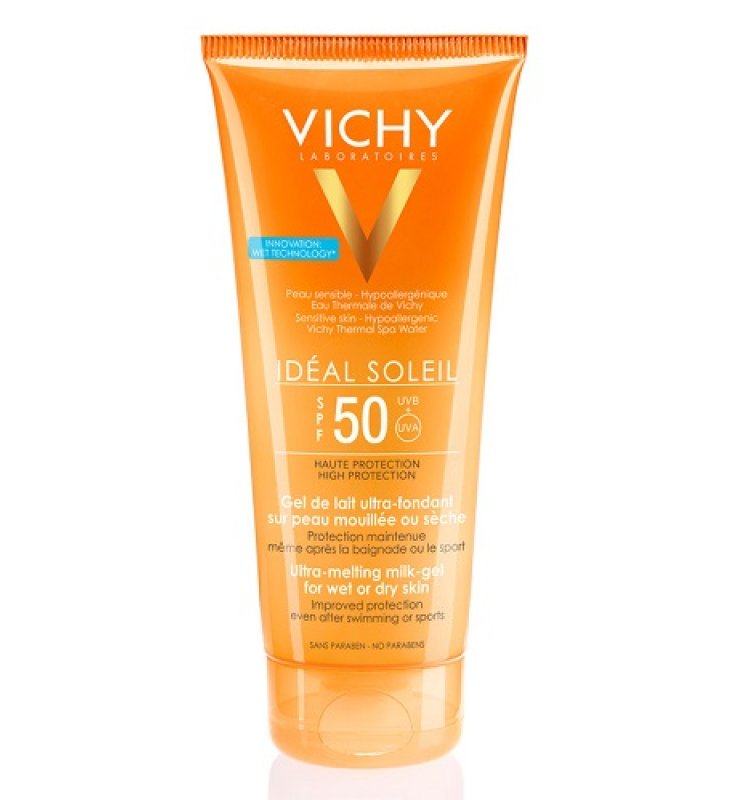 IDEAL SOLEIL GEL WET CORPO SPF50 200 ML