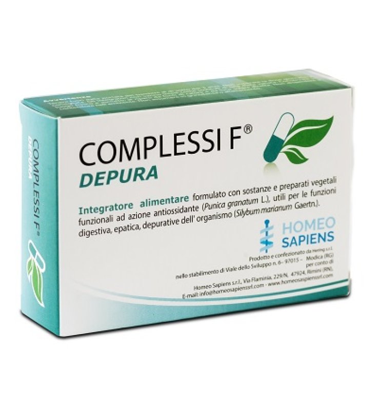 COMPLESSI F DEPURA 30CPR HOMEO S COMPLESSI F DEPURA 30CPR HOMEO S