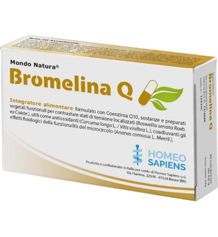 BROMELINA Q MONO NATURA 30Cpr BROMELINA Q MONO NATURA 30Cpr