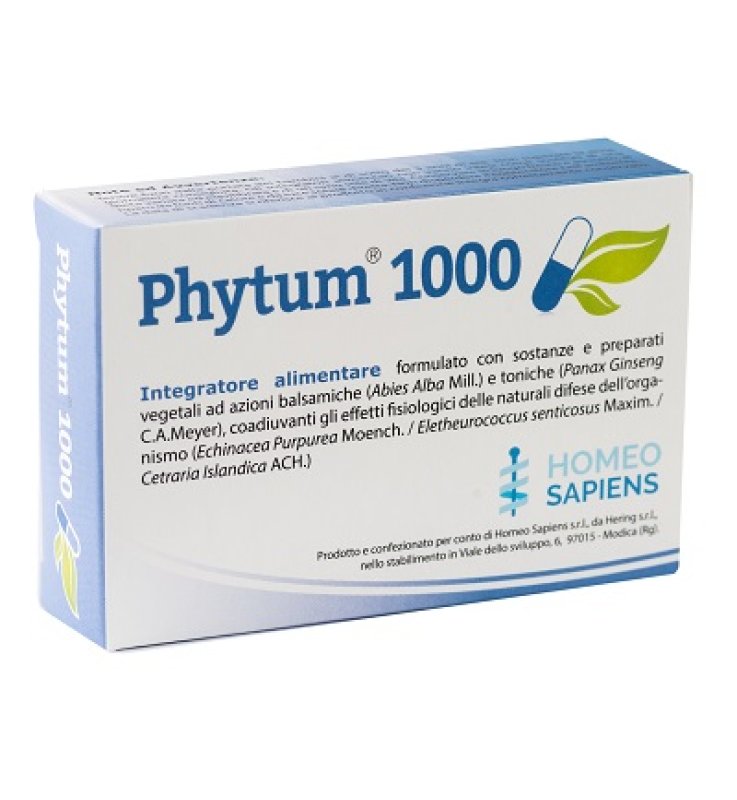 PHYTUM 1000 30 Cps 500mg PHYTUM 1000 30 Cps 500mg