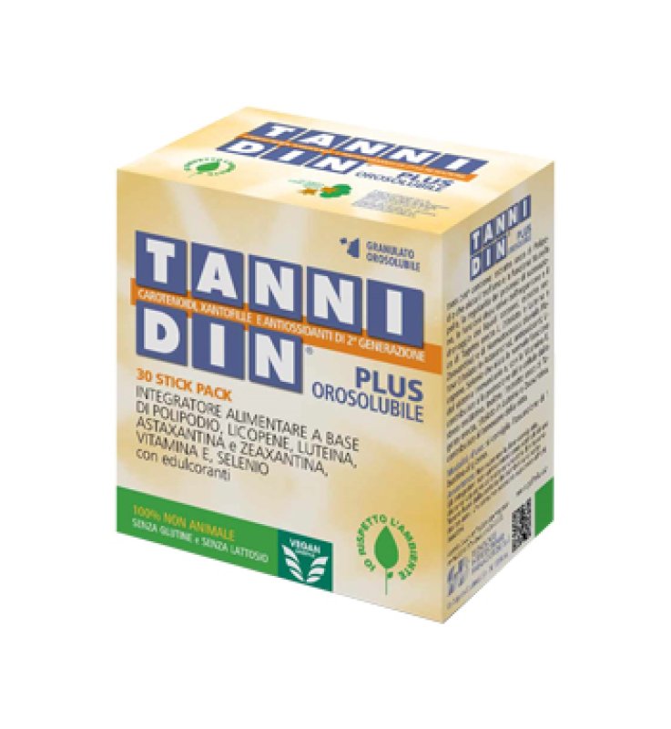 TANNIDIN PLUS 30 STICK PACK OROSOLUBILI