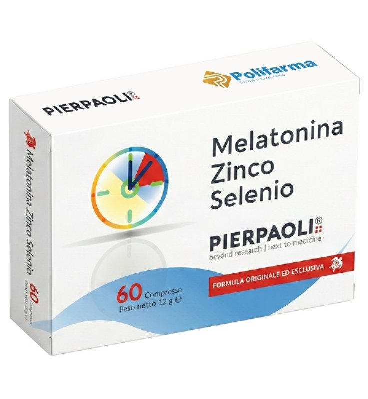 MELATONINA ZINCO SELENIO PIERPAOLI 60 COMPRESSE