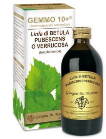 GEMMO 10+ BETULLA B LINFA 200 ML LIQUIDO ANALCOLICO