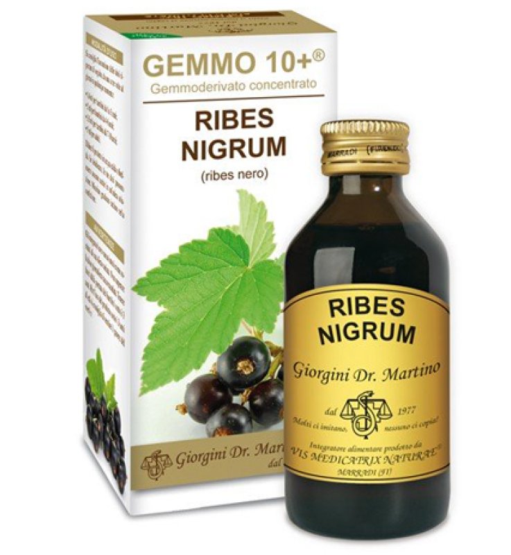 GEMMO 10+ RIBES NERO 100 ML LIQUIDO ANALCOLICO