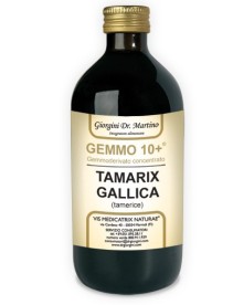 GEMMO 10+ GEMMODERIVATO CONCENTRATO LIQUIDO ANALCOLICO TAMARIX GALLICA TAMERICE 500 ML