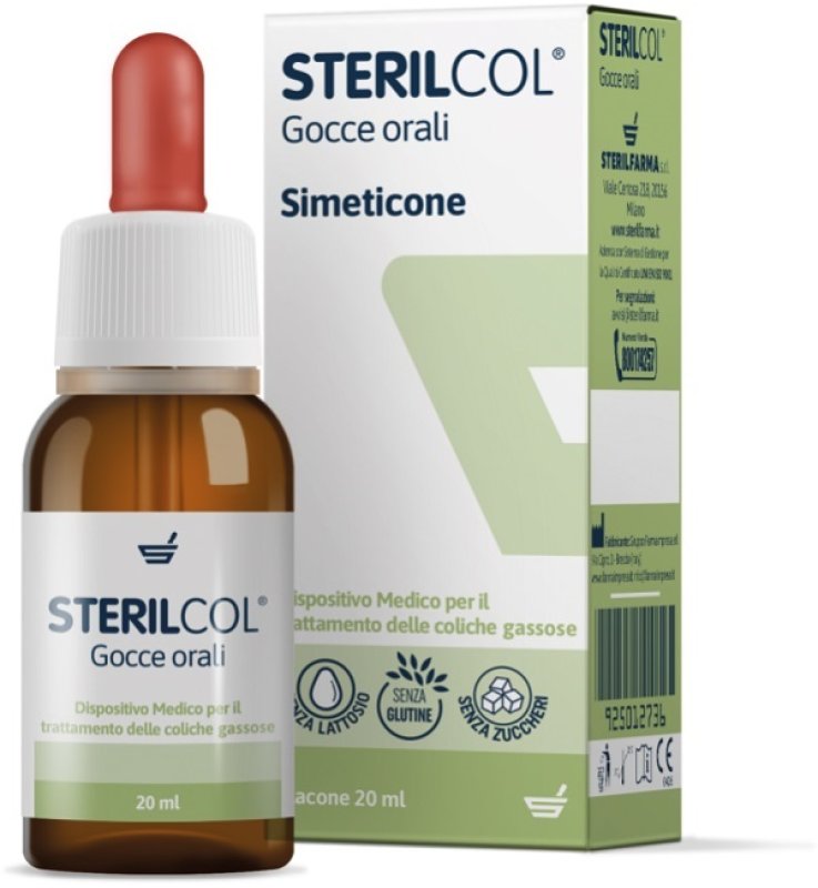 STERILCOL GOCCE ORALI SOSPENSIONE GASTROFUNZIONALE FLACONCINO 20 ML