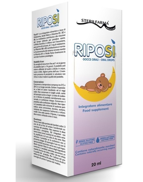 RIPOSI' NOTTE GOCCE ORALI 20ML