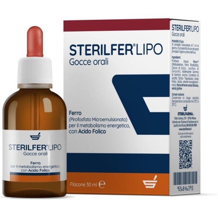 STERILFER LIPO Gtt 30ml STERILFER LIPO Gtt 30ml