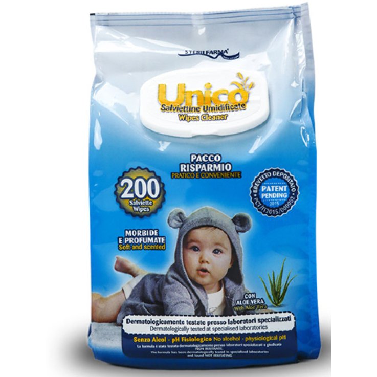 UNICO SALV UMIDIF POP UP 200PZ UNICO SALV UMIDIF POP UP 200PZ