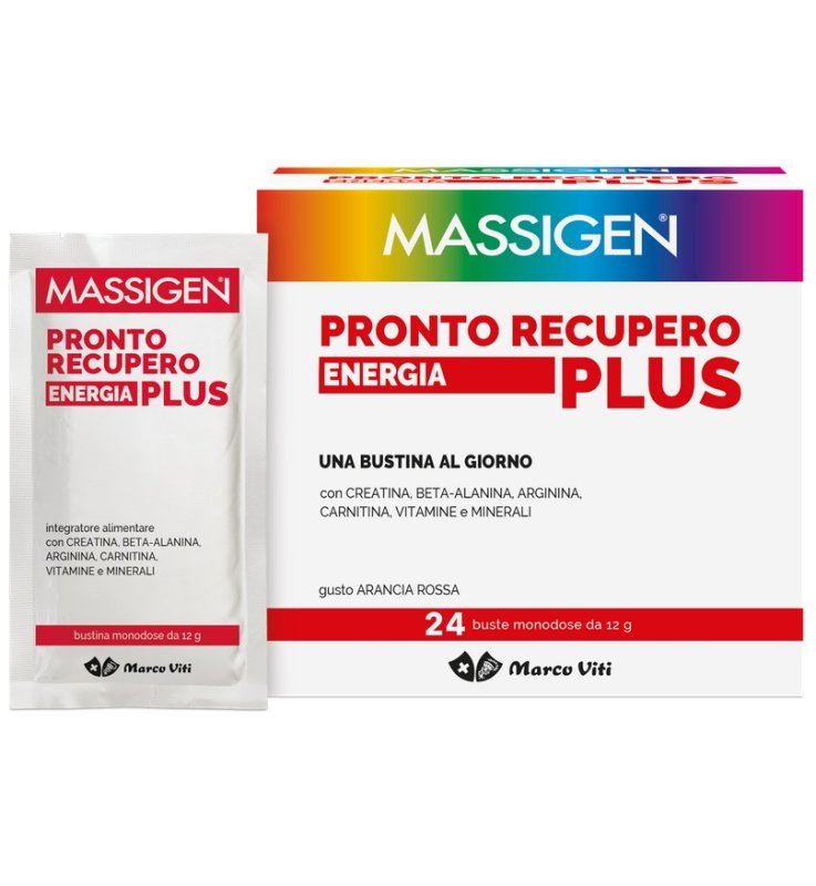 MASSIGEN PRONTO RECUPERO ENERGIA PLUS 24 BUSTINE 12 G