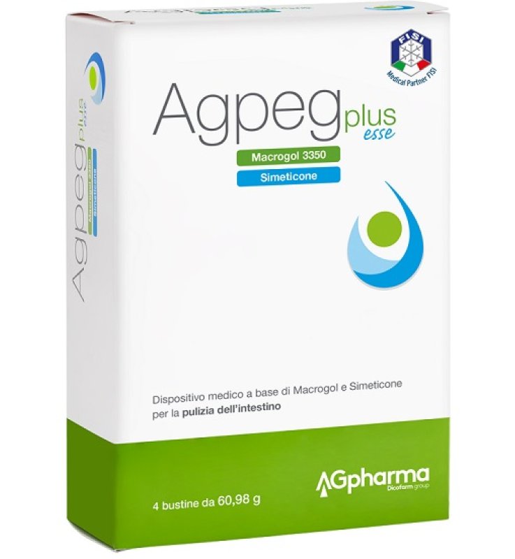 AGPEG PLUS ESSE 4 BUSTE OROSOLUBILI DA 60,98 G